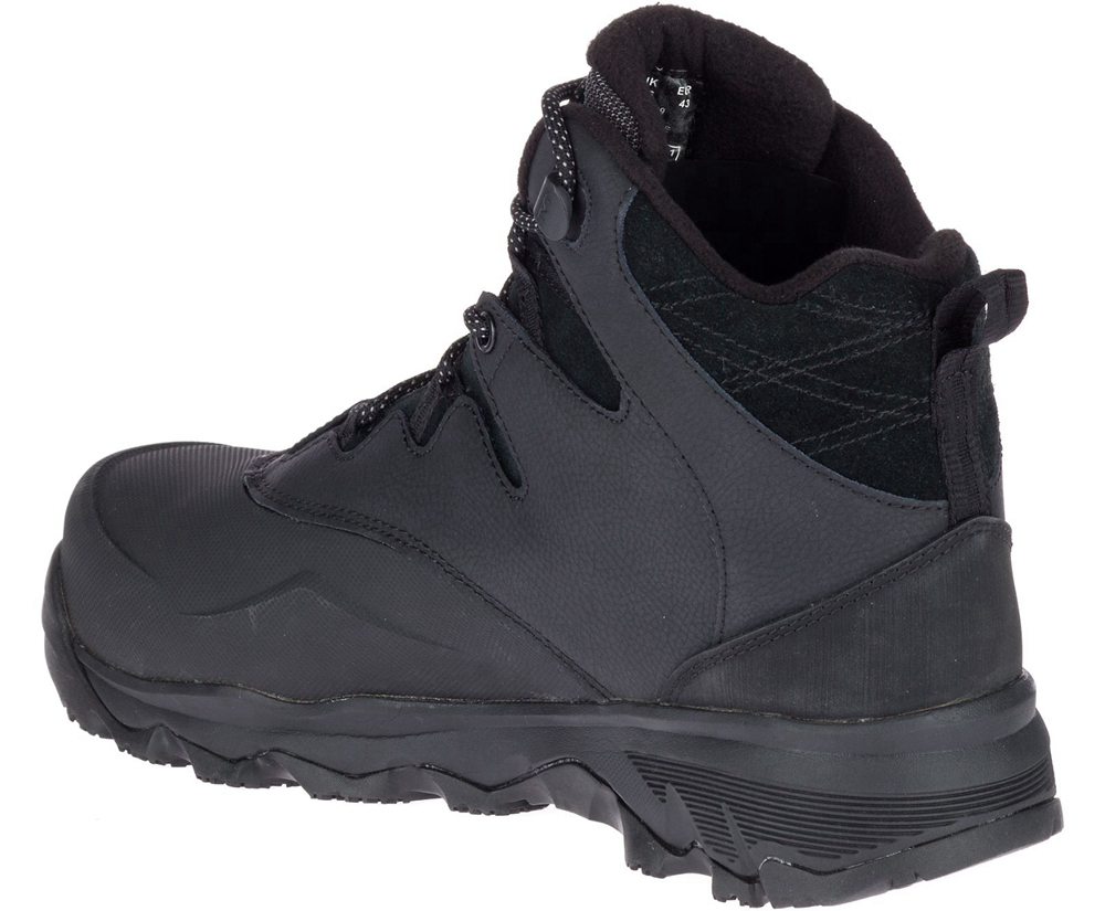 Merrell Boots Black - Thermo Adventure 6\" Ice+ Waterproof Comp Toe - Mens 65MVRDGNC